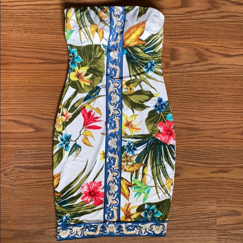 Little White Floral Dress